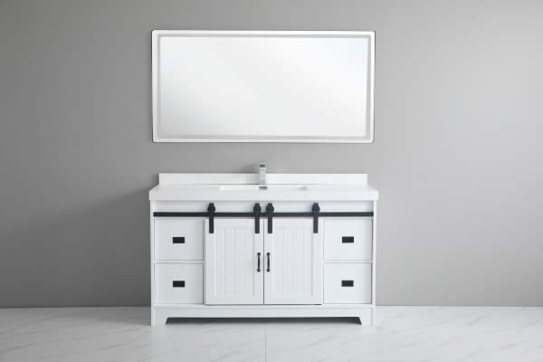 Barn Door Vanity